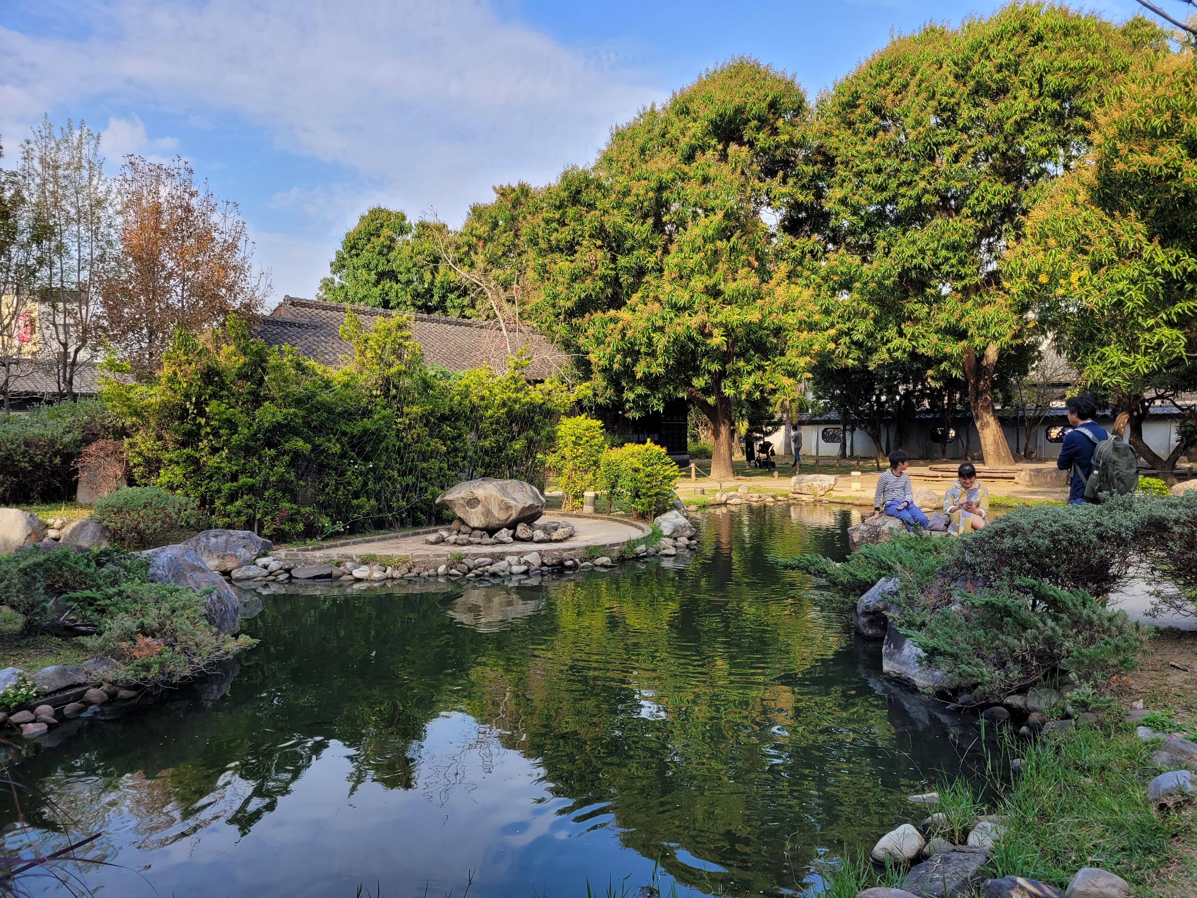 06/03/2025 - Pretty pond - Pretty pond in the Hinoki Village in Chiayi.